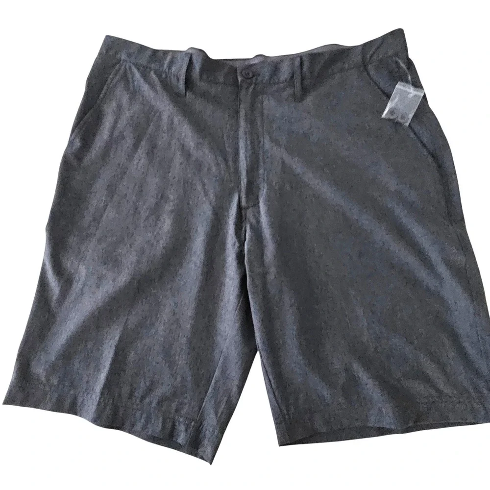 Mountain and Isles Mens Quick Dry Everyday Shorts Charcoal Gray Stretch 38